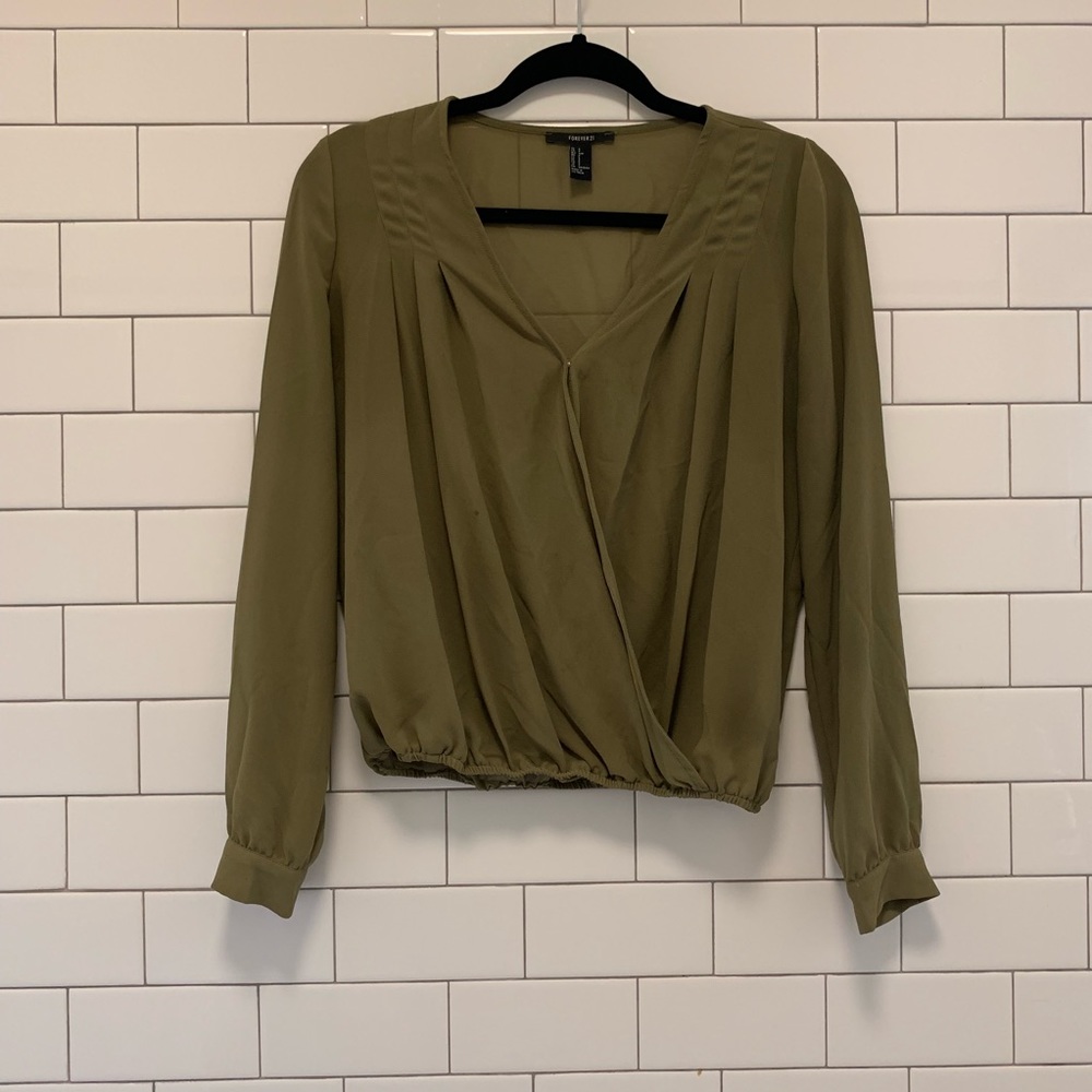 Forever 21 blouse. No tags, but only worn once